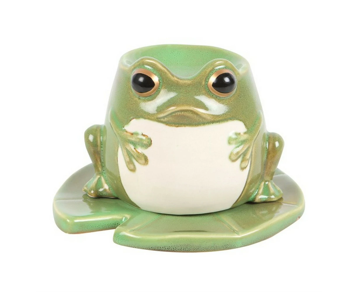 Something Different Enchanted Forest Frog Oil Burner (Green) - SD5979