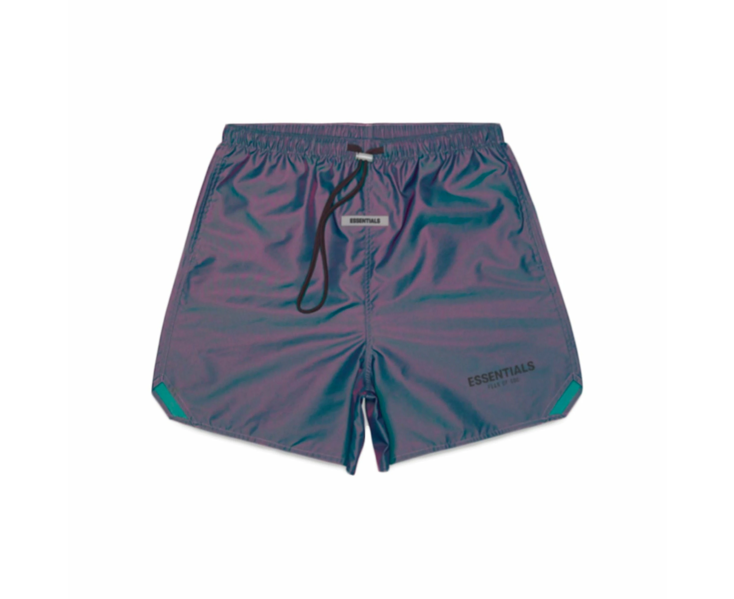 FEAR OF GOD ESSENTIALS Reflective Volley Shorts - Iridescent