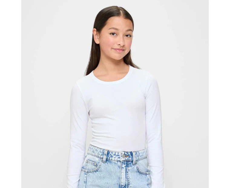 Target Australian Cotton Long Sleeve Top