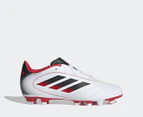 Adidas Kids'/Youth Goletto IX Firm Multi-Ground Football Boots - Cloud White/Core Black/Lucid Red