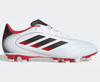 Adidas Unisex Goletto IX Firm Multi-Ground Football Boots - Cloud White/Core Black/Better Scarlet