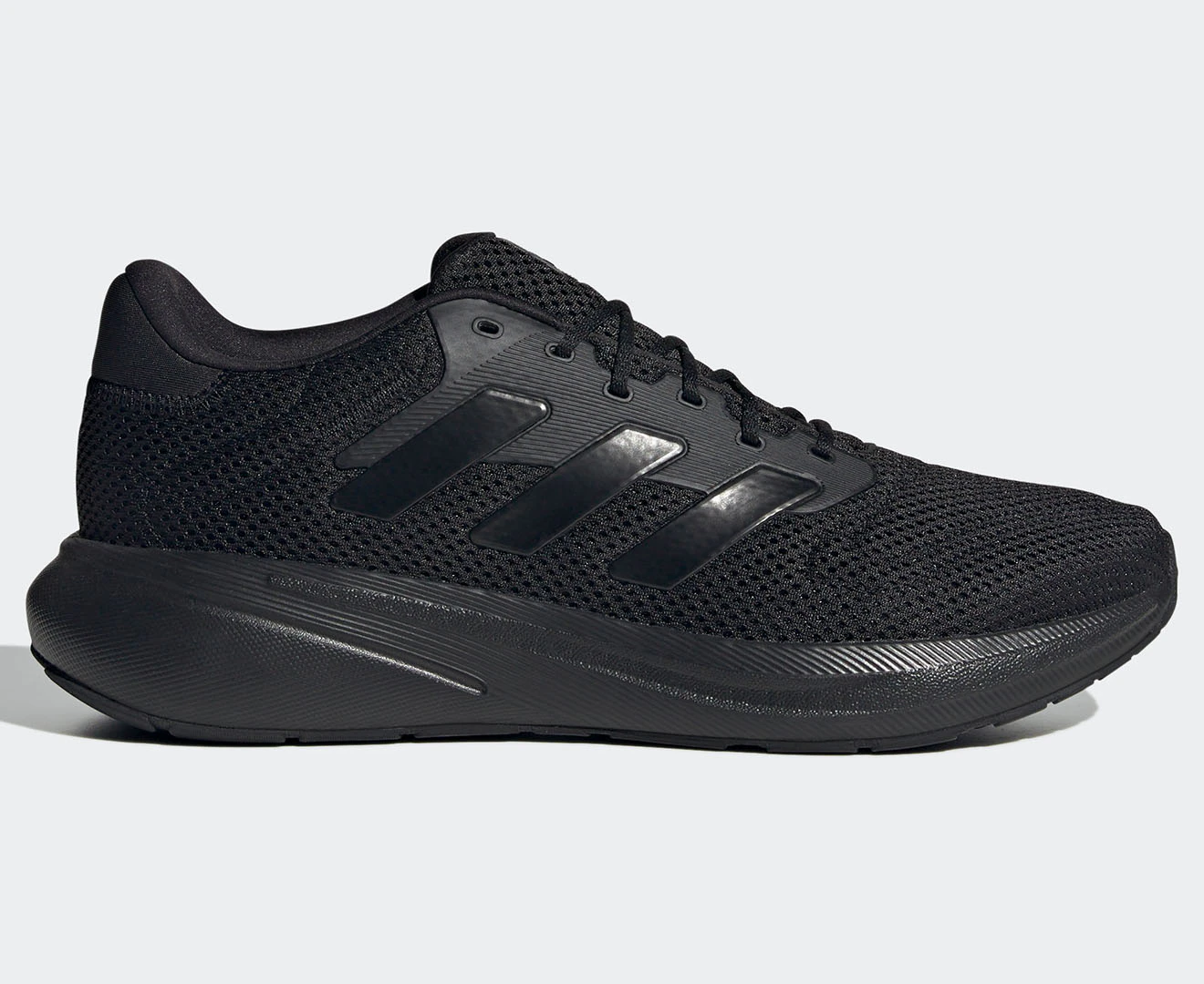 Adidas Unixex Response Runner Running Shoes - Core Black