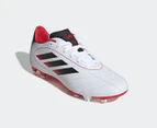 Adidas Unisex Goletto IX Firm Multi-Ground Football Boots - Cloud White/Core Black/Better Scarlet