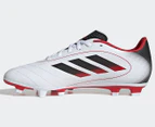 Adidas Unisex Goletto IX Firm Multi-Ground Football Boots - Cloud White/Core Black/Better Scarlet