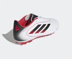 Adidas Kids'/Youth Goletto IX Firm Multi-Ground Football Boots - Cloud White/Core Black/Lucid Red