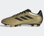 Adidas Unisex Goletto IX Firm Multi-Ground Football Boots - Gold Metallic/Core Black