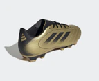 Adidas Unisex Goletto IX Firm Multi-Ground Football Boots - Gold Metallic/Core Black