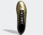 Adidas Unisex Goletto IX Firm Multi-Ground Football Boots - Gold Metallic/Core Black