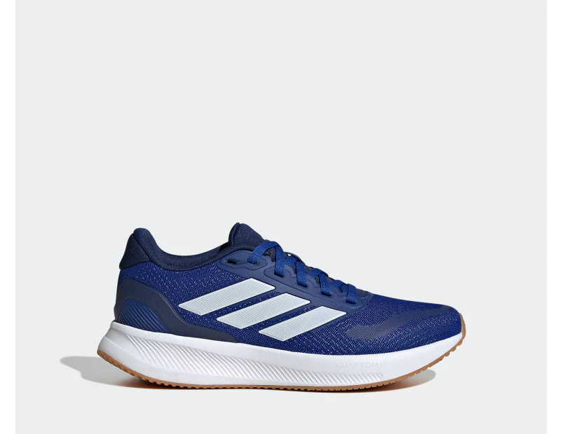 Adidas Youth Runfalcon 5.0 Running Shoes - Royal Blue/Cloud White/Dark Blue