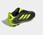 Adidas Kids'/Youth Goletto IX Firm Multi-Ground Football Boots - Lucid Lemon/Core Black