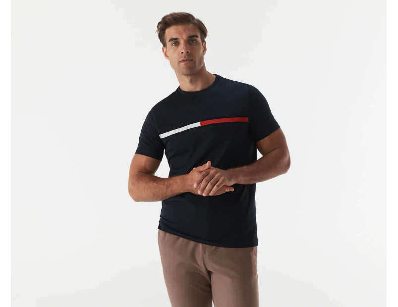 Tommy Hilfiger Men's Tino Tee / T-Shirt / Tshirt - Desert Sky