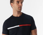 Tommy Hilfiger Men's Tino Tee / T-Shirt / Tshirt - Desert Sky