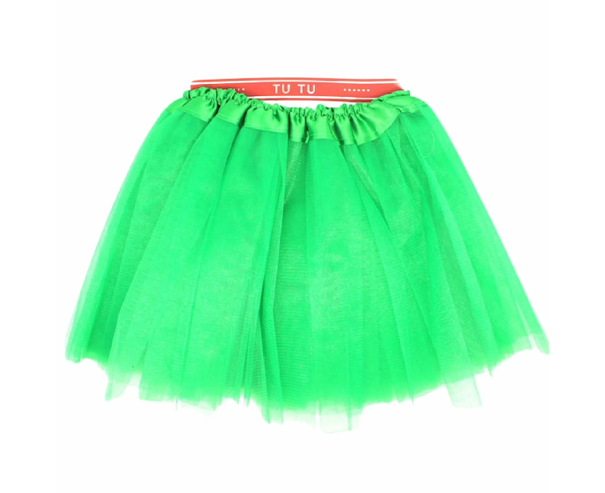 Green Tulle Ballerina Tutu Small, 3-Layer Children s Costume Skirt Australia Day