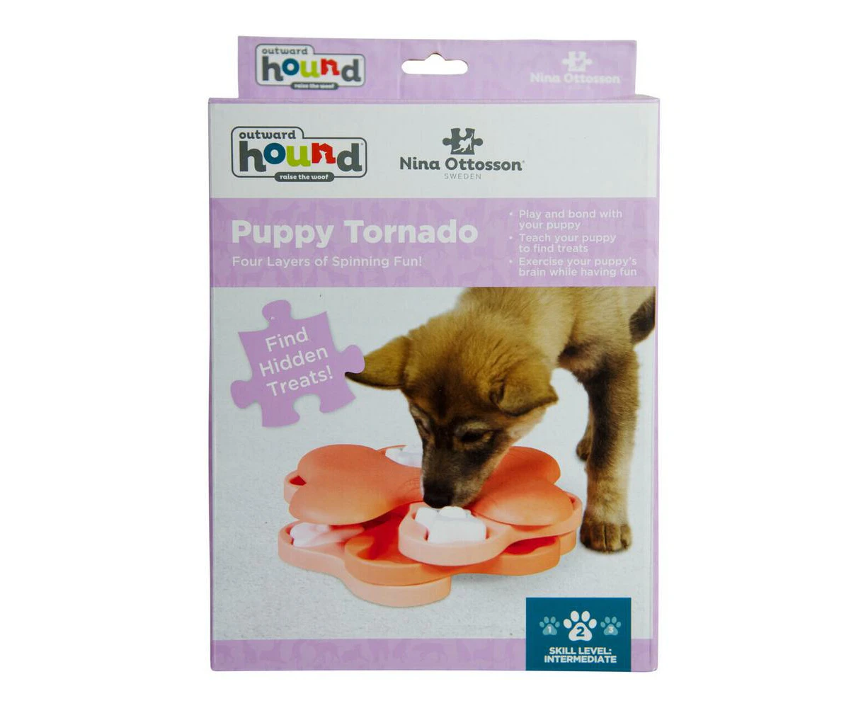 Tornado Interactive Puzzle Dog Toy for Puppies - Level 2