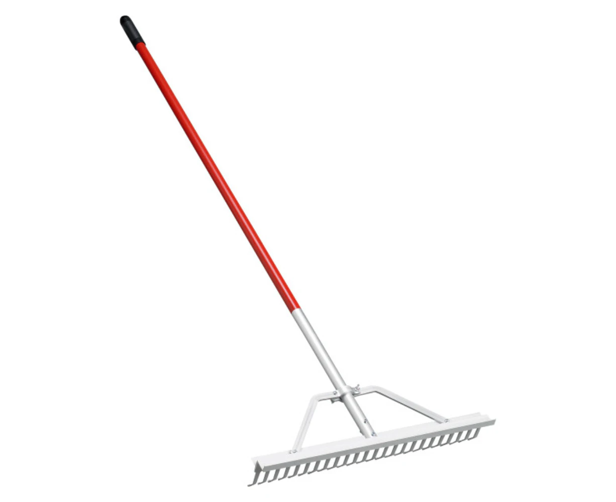 CORONA Landscape Rake With Aluminum Handle - 24in