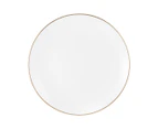 Set of 4 Maxwell & Williams 19cm White Gold Coupe Side Plates - White/Gold