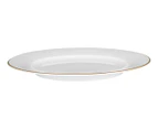 Set of 4 Maxwell & Williams 19cm White Gold Rim Side Plates - White/Gold