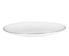 Set of 4 Maxwell & Williams 19cm White Platinum Coupe Side Plates - White/Platinum