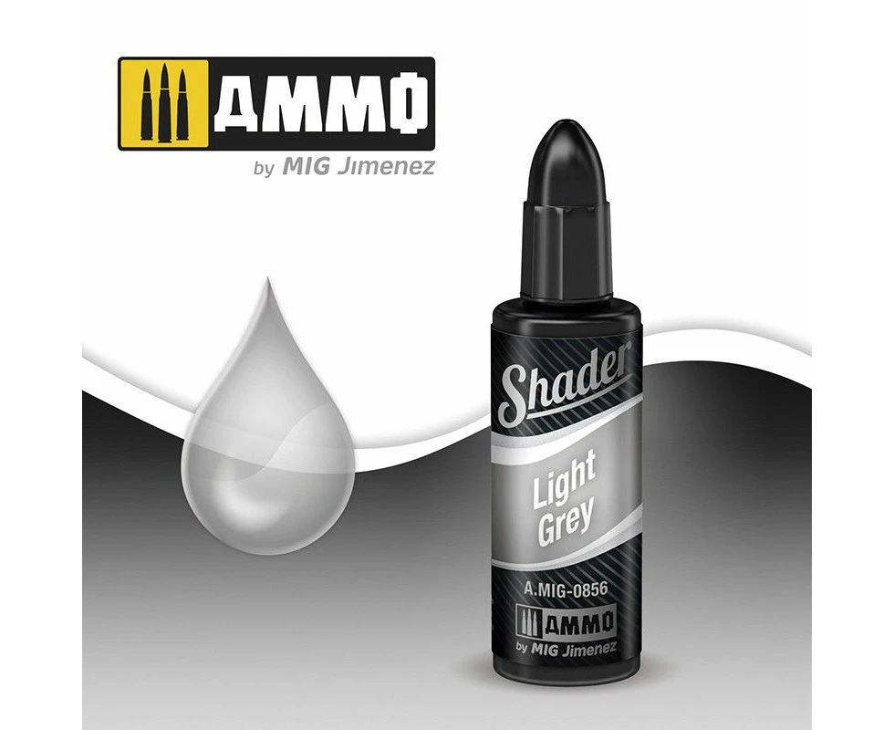 Lc Ammo By Mig Shader Light Grey 10ml