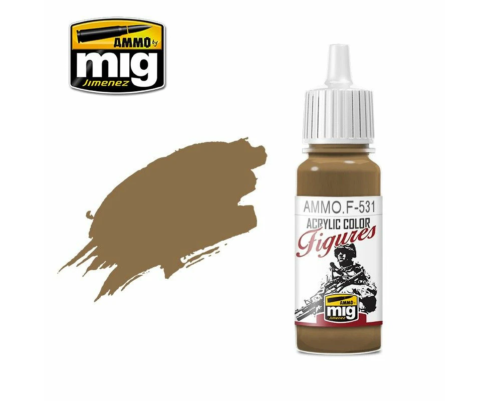 Ammo By Mig Figures Paints Light Brown 17ml