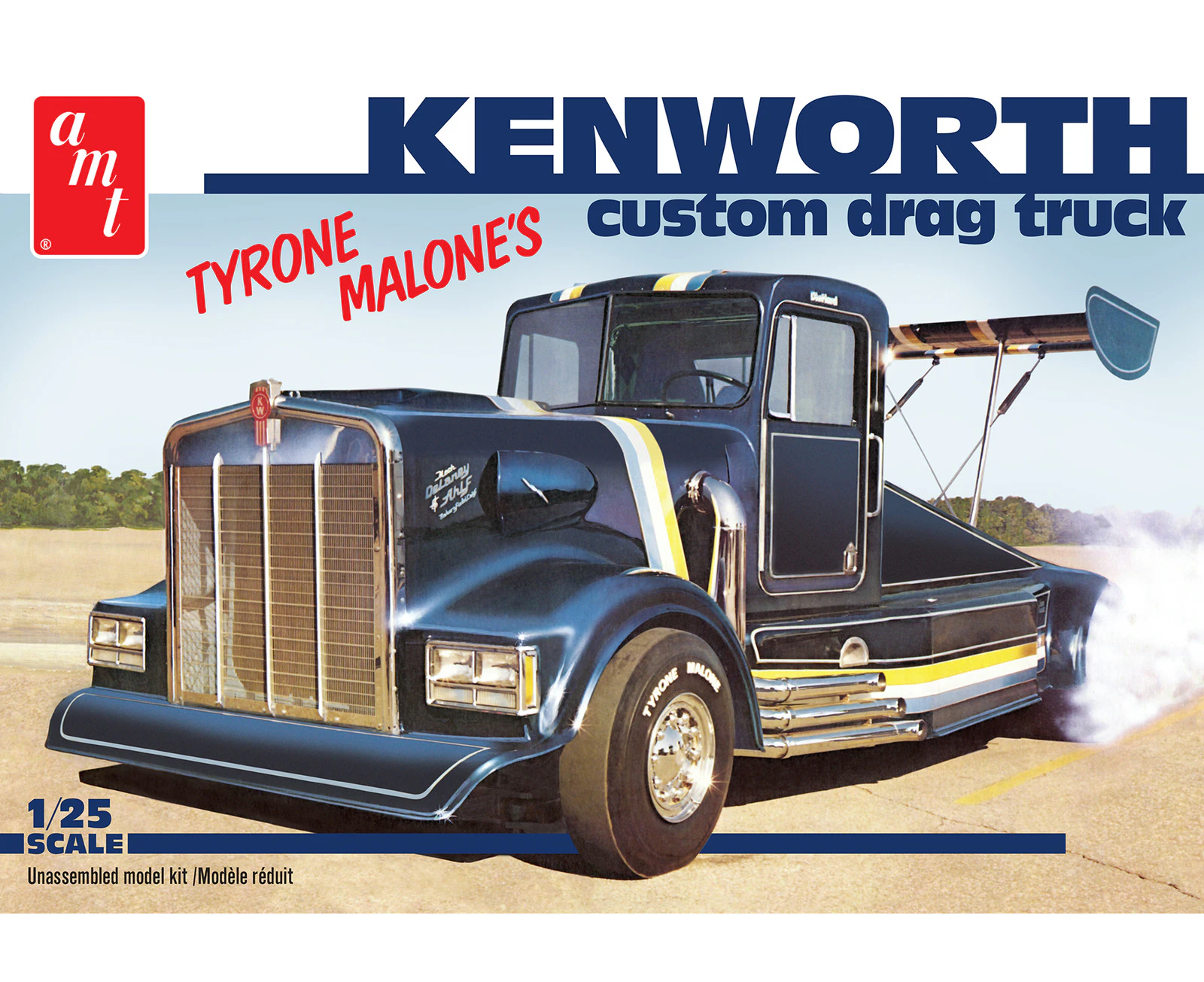 AMT 1:25 Bandag Bandit Kenworth Drag Truck