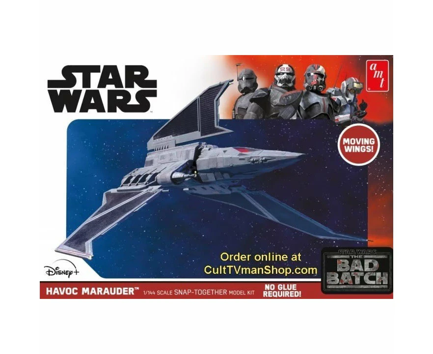 AMT 1/144 Star Wars: The Bad Batch Havoc Marauder Plastic Model Kit