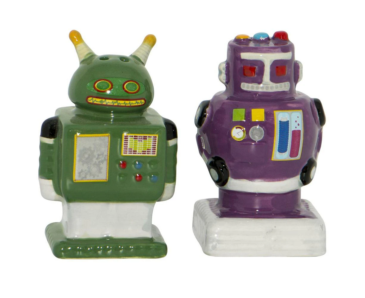 Robot Salt & Pepper, 2 Pieces