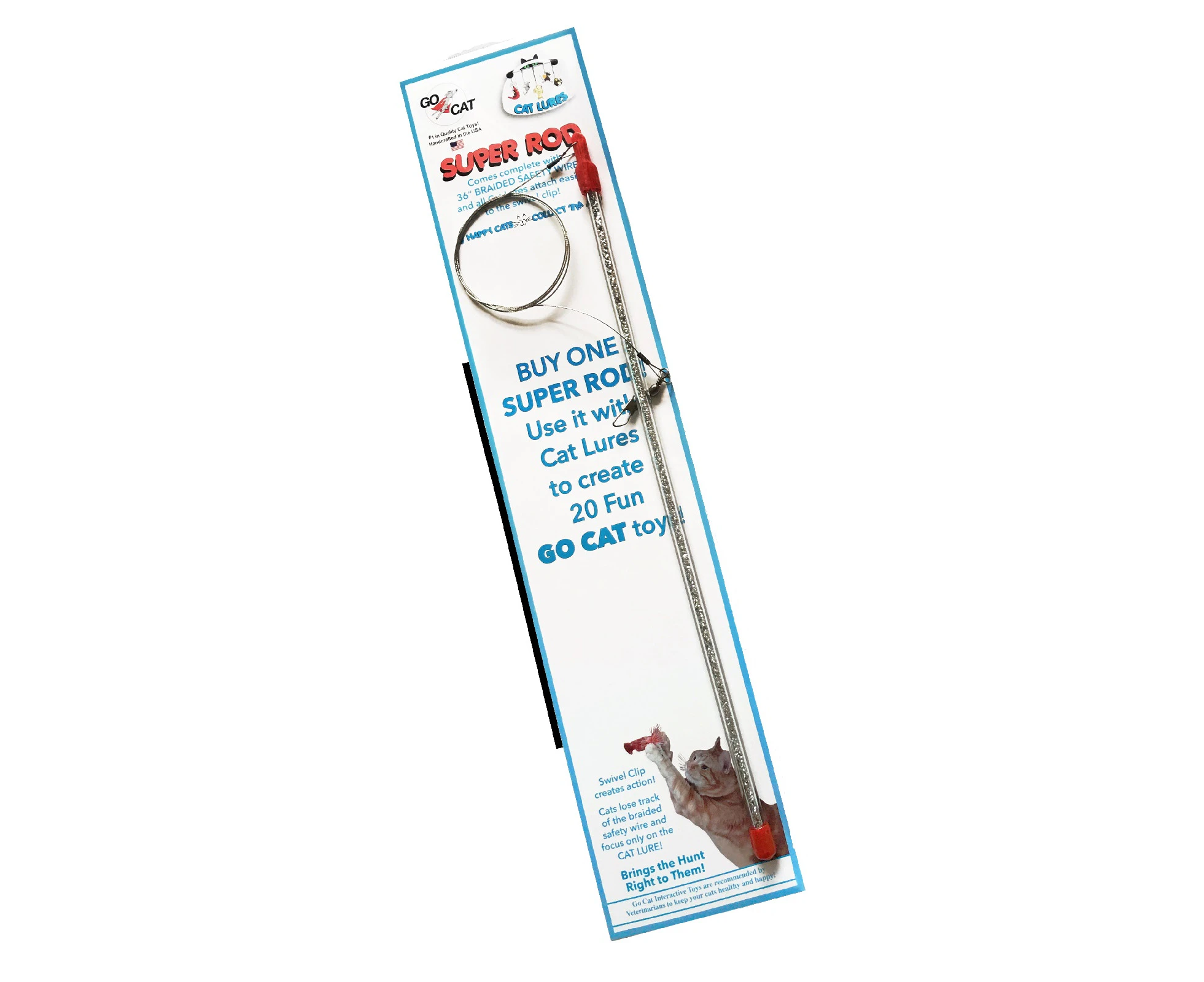 Go Cat Da Bird Super Wand - Works with any attachement