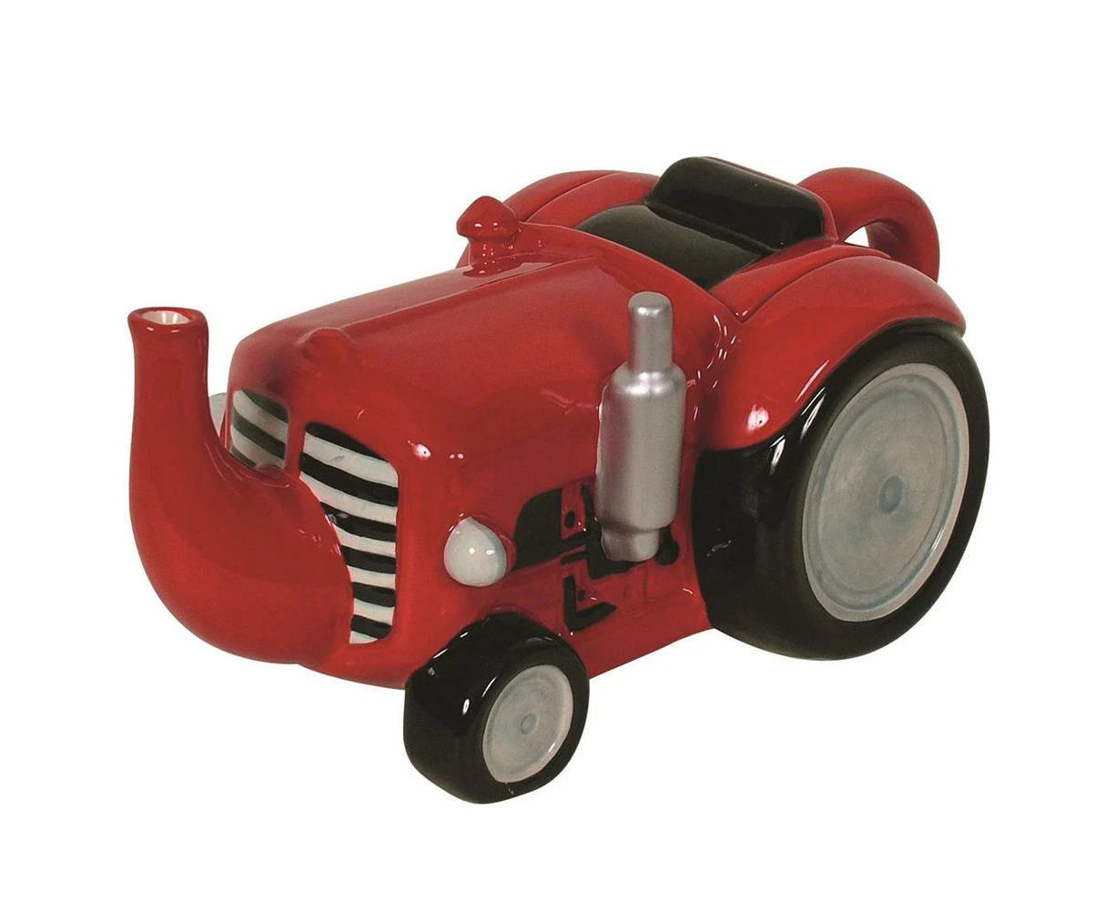 Tractor Teapot (Red)