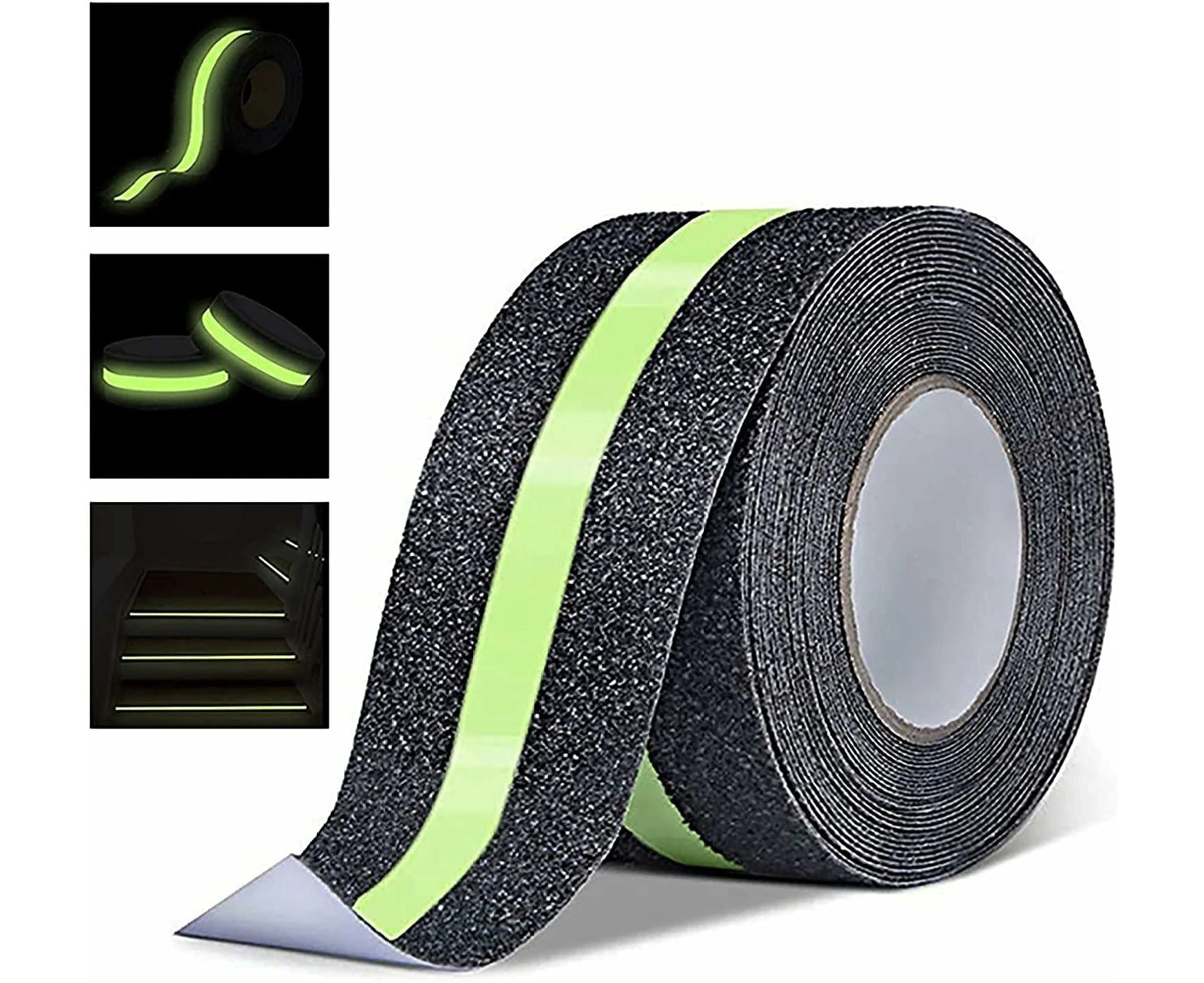 5M X 5Cm Anti-Slip Tape, Glow In The Dark Non-Slip Adhesive Stair Treads High Tensile Safety Tape For Stairs Steps Indoor Outdoor Decking