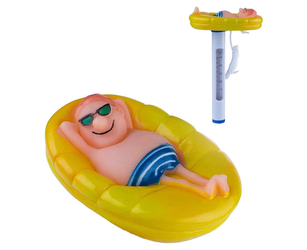 Funny Cartoon Floating Pool Thermometer For Outdoor Indoor Swimming Pools Spa Pond