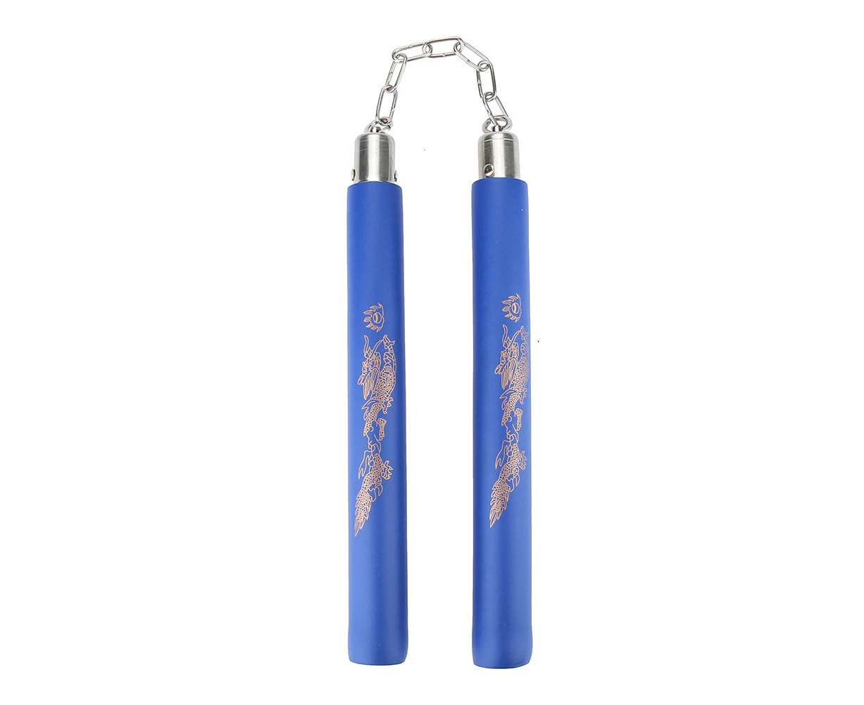 Dragon Pattern Training Practice Martial Arts Foam Nunchucks Nunchakus Sticks (3#)