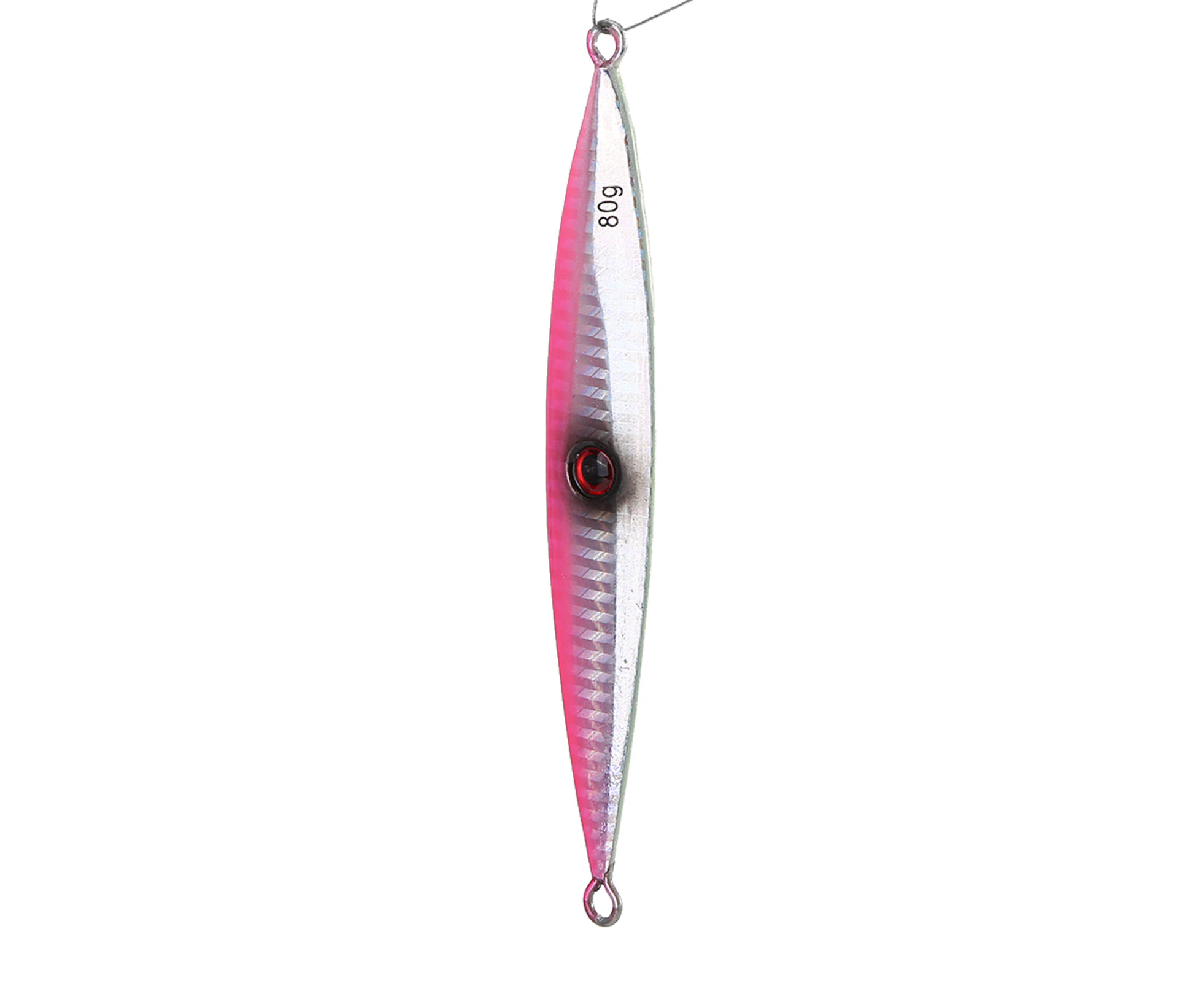 Durable Saltwater Fishing Bait Artificial Hard Bait Tackle(Pink)