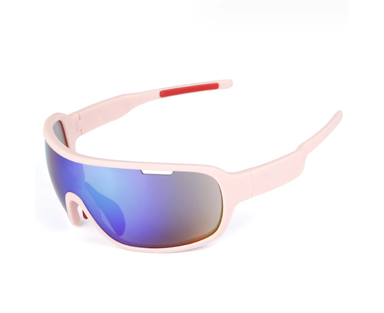 Cycling Glasses Windproof Men Women Tr90 Frame Polarized Cycling Full Frame Mtb Sports Glasses Sports Sunglasses Cycling Glasses With 5 Interchangeable Len