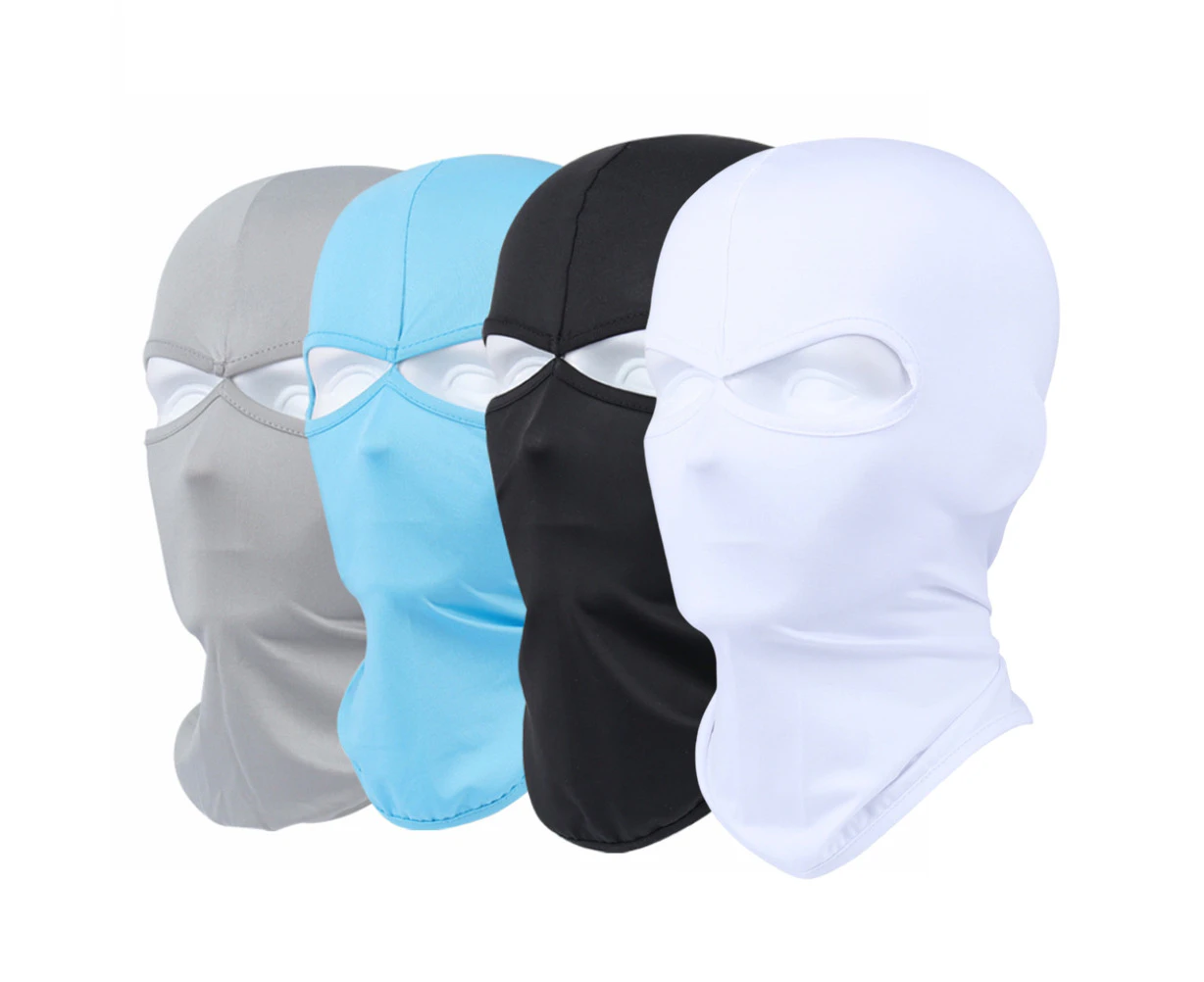 4Pcs Balaclava Face Cover For Men Women Windproof Dustproof Breathable Full Face Cover Helmet Liner For Outdoor Cycling Fishing Motorcycle