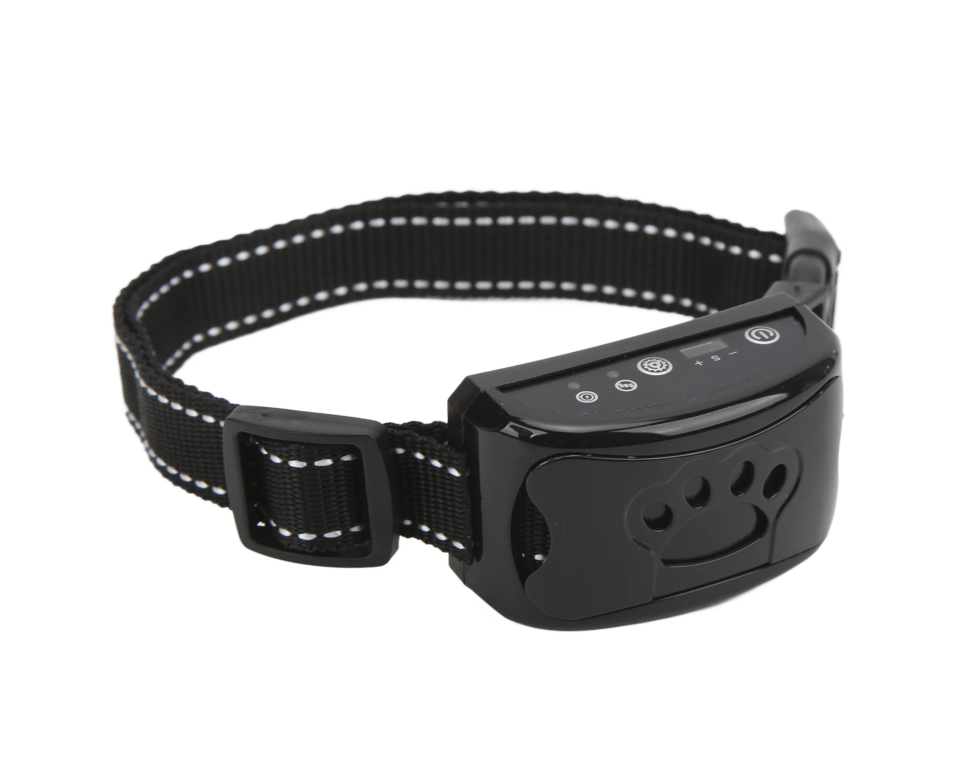 Dog Barking Collar Usb Rechargeable Waterproof Automatic Adjustable Sound Vibration Pet Training Collar