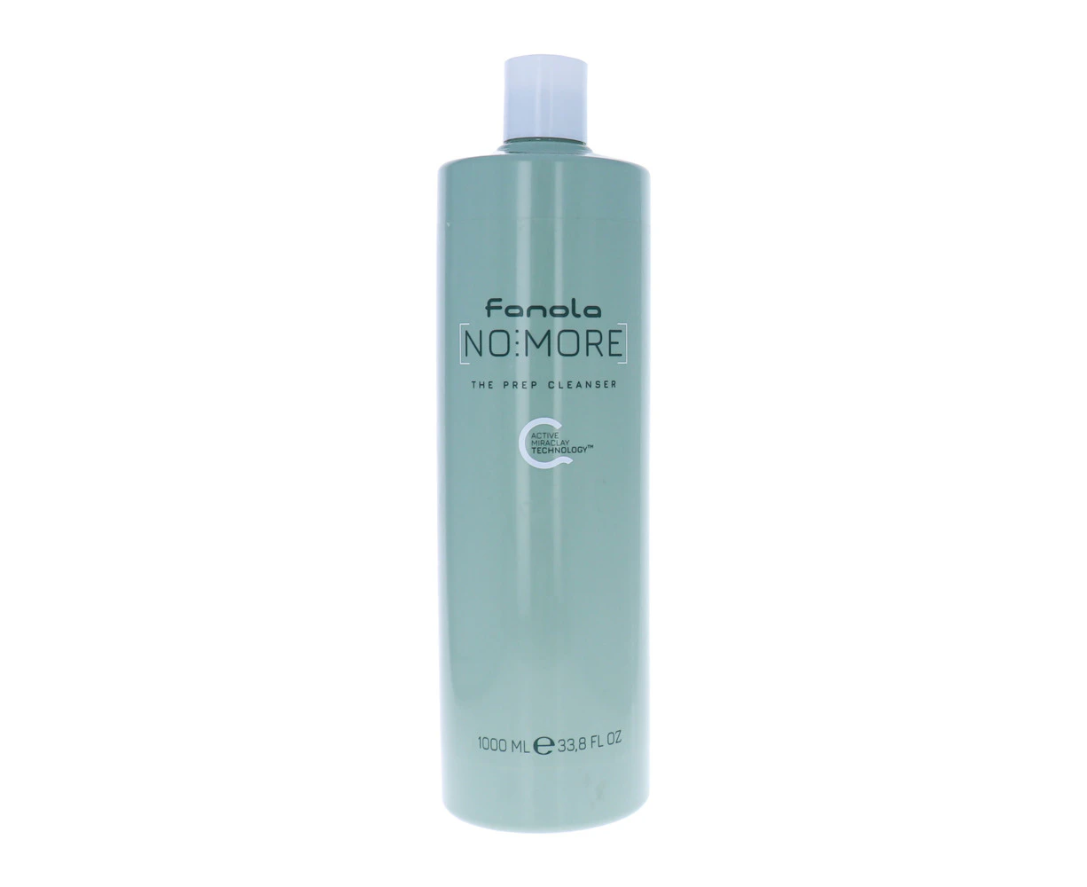 Fanola 1L No More The Prep Cleanser Hair Care Shampoo Women Taming Treatment