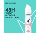 Rexona Deodorant Women Sexy Bouquet Body Spray Dry Motionsense 48hr Active 250mL