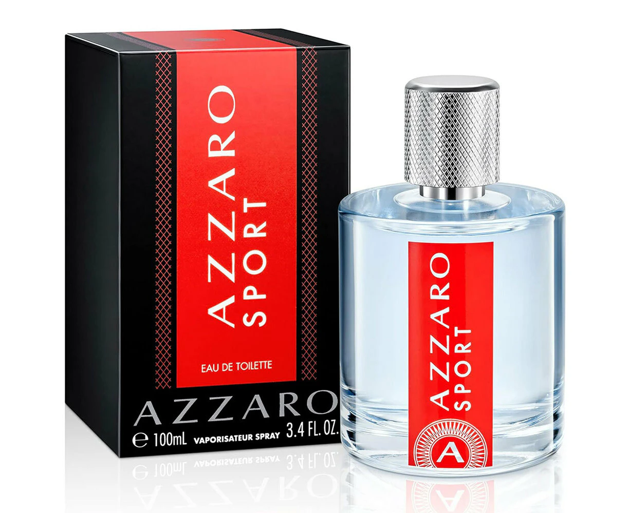 Azzaro Sport Men Mens Fragrance Cologne Spray 100ml Eau De Toilette EDT