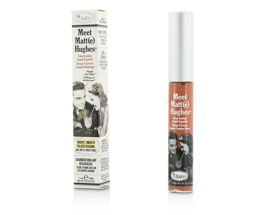 TheBalm Meet Matte Hughes Long Lasting Liquid Lipstick  Doting 7.4ml/0.25oz