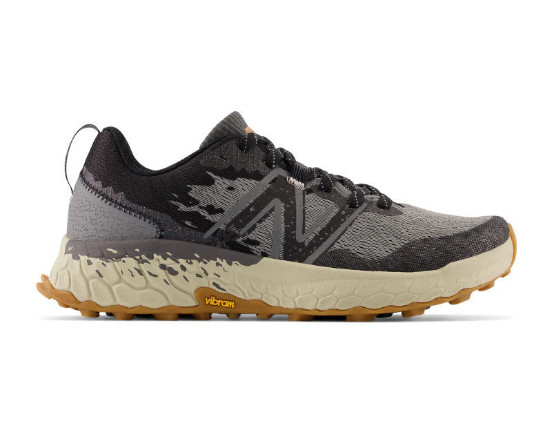 New Balance Men's Fresh Foam X Hierro v7 Wide Fit Trail Running Shoes - Magnet/Castlerock