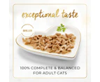 24 x Fancy Feast Classic Paté Cat Food Grilled Ocean Whitefish & Tuna Feast in Gravy 85g