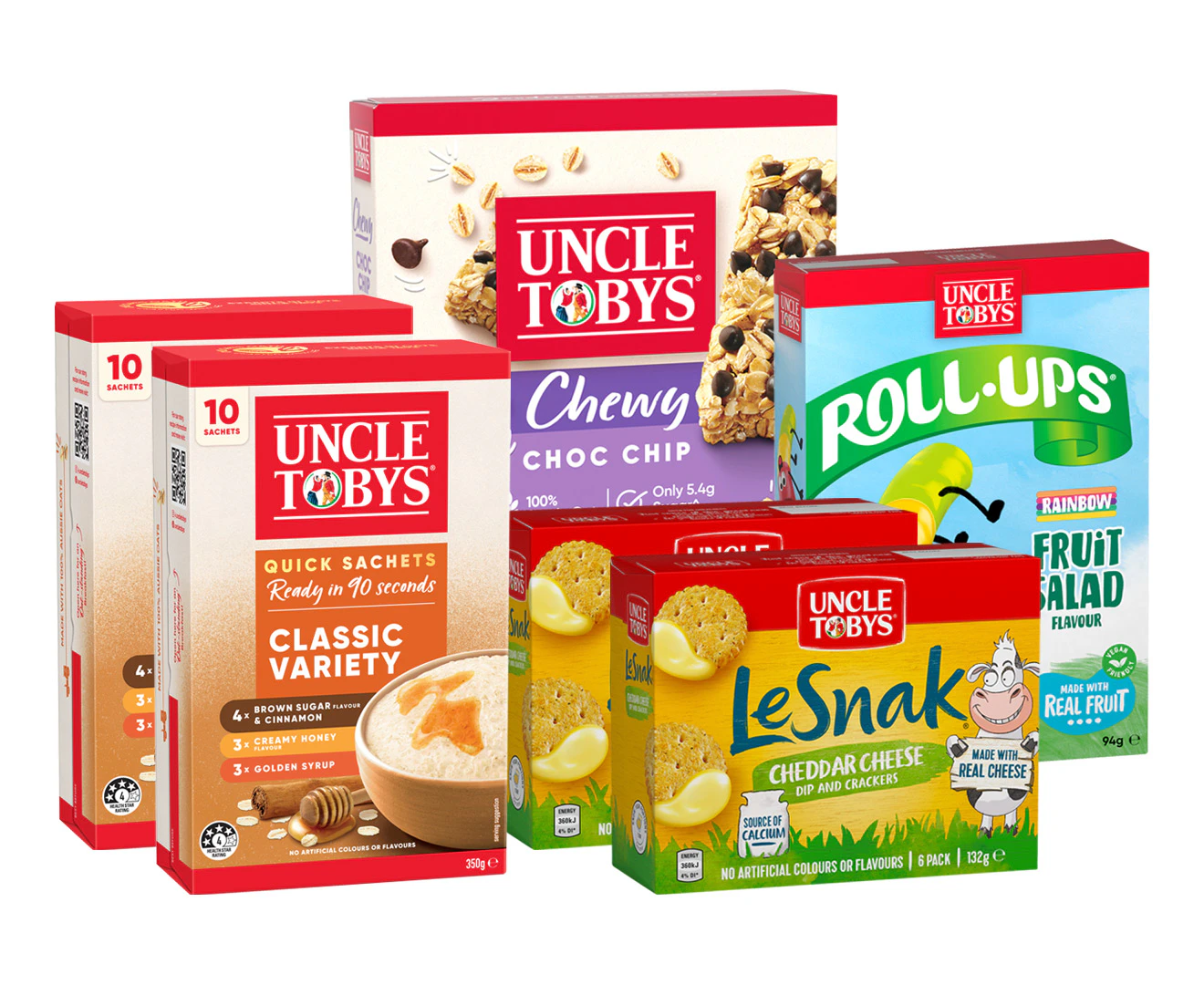 Uncle Tobys Breakfast & Snack Bundle