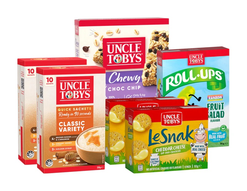 Uncle Tobys Breakfast & Snack Bundle