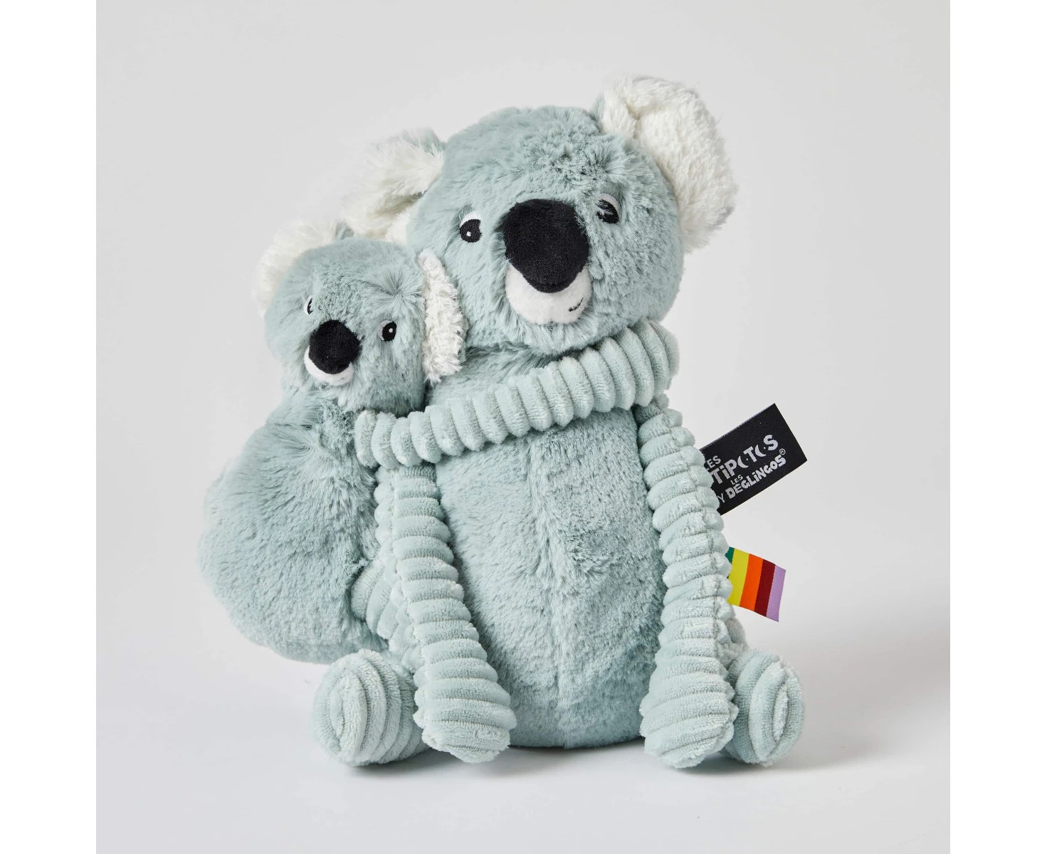 Les Deglingos Ptipotos Mint Koala Mum & Baby