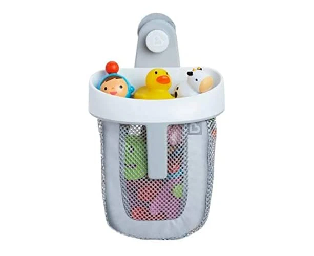 Munchkin Super Scoop Bath Toy Organiser, Grey ,Medium (Pack of 1)