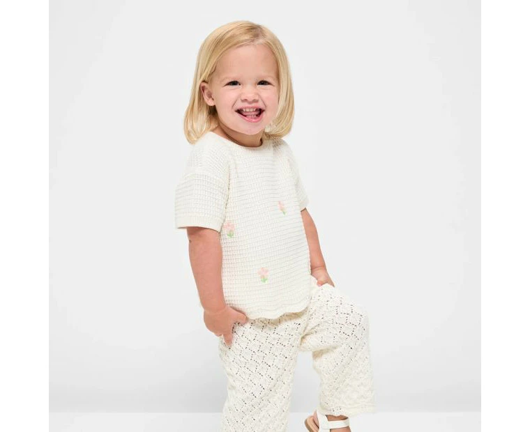 Target Baby Crochet Knit Pants