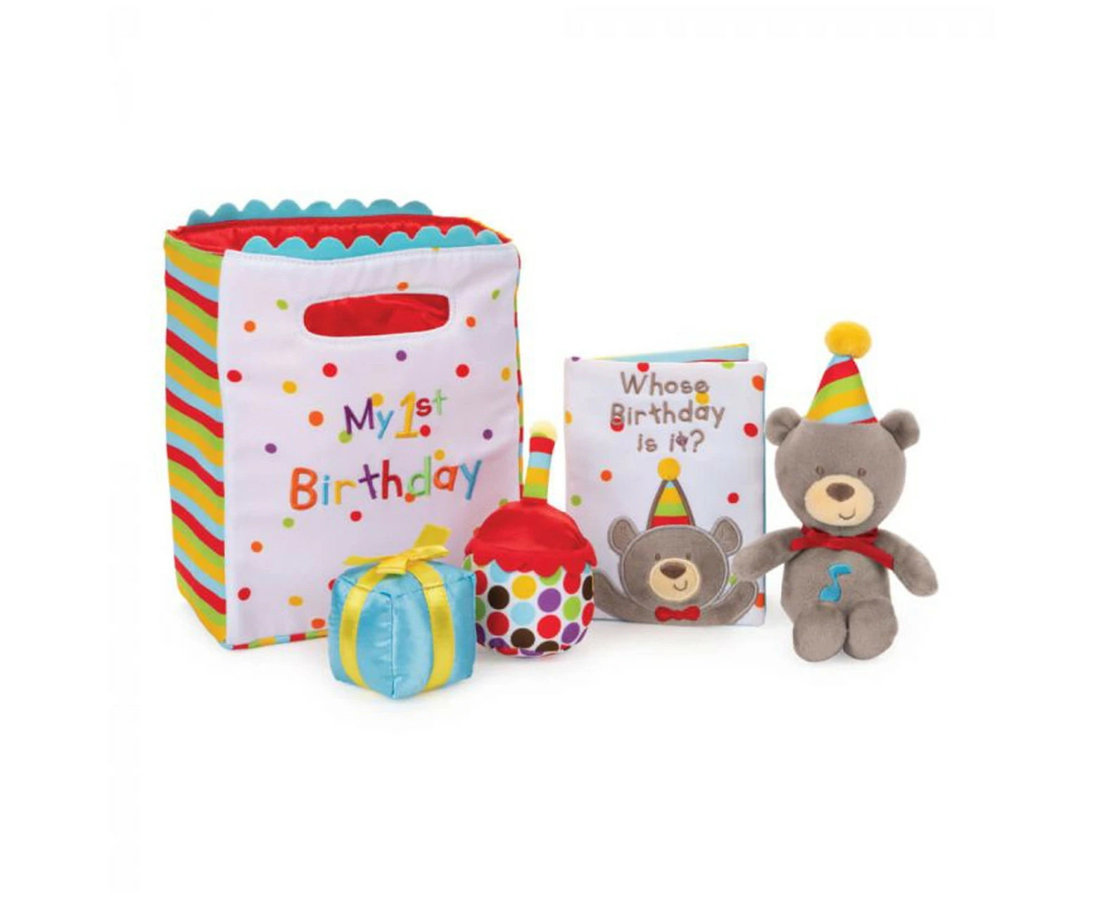 Gund Baby My First Birthday Playset