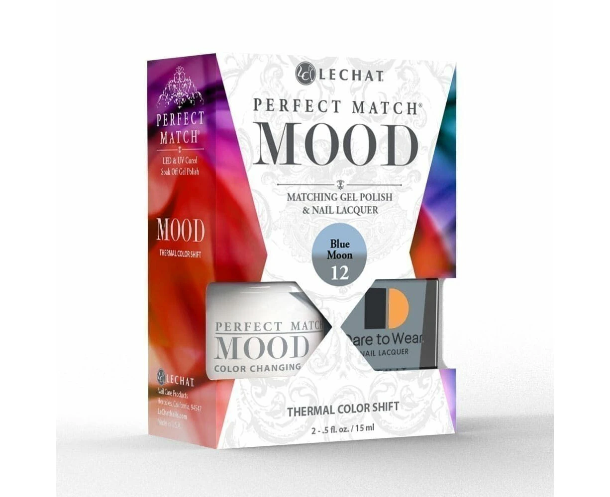 Perfect Match Mood Duo Gel Polish - PMMDS12 Blue Moon 15ml