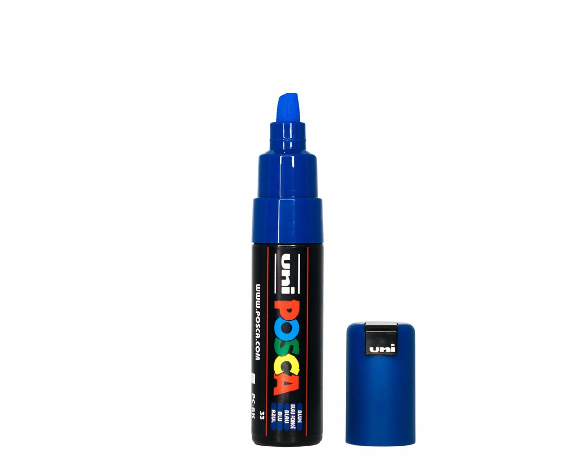 POSCA Bold Chisel Tip Paint Marker Pen PC-8K - Blue